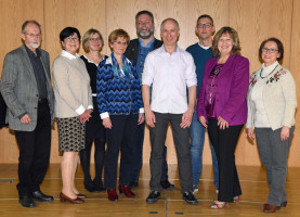 Gruppenbild mit Alfred Mittermeier