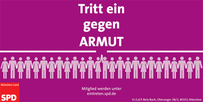 Tritt ein gegen Armut