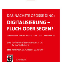 Veranstaltungsplakat