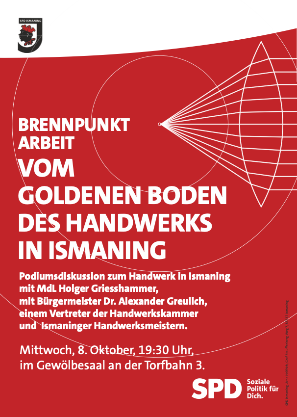 Plakat Brennpunnkt Arbeit