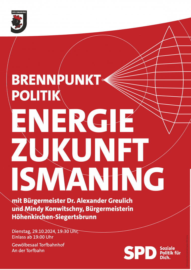 Veranstaltung zur Energiezukunft Ismaning