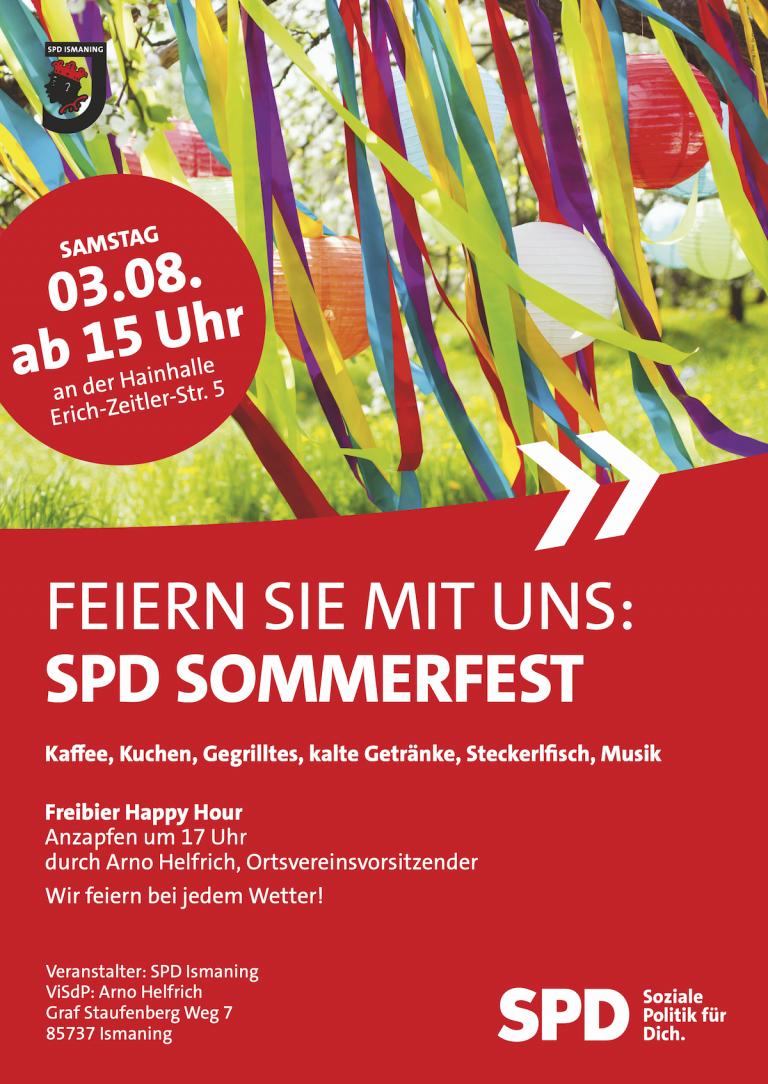 Plakat Sommerfest 2024